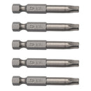 10Pcs Magnetic Tamper Resistant Torx Bits Set T30 Star Screwdriver Drill Bits, 50mm