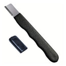 4 Pieces Gardening Tool Sharpener, Heavy Duty Hand Sharpener for Pruners, Scissors and Knives for Garden Maintenance, Black, 12 x 1.2 cm