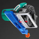 2 Piece Adjustable Cutting Machine Guide, precision circular saw milling positioning clamp for wood cutting and routing, Blue, 11.61 x 1.57 inches