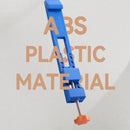 2 Piece Adjustable Cutting Machine Guide, precision circular saw milling positioning clamp for wood cutting and routing, Blue, 11.61 x 1.57 inches
