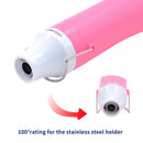 Mini Heat Gun,300W Portable Hot Air Gun Electric for DIY Acrylic Resin Craft, Dryer Crafts Handheld Heat Gun for Cup Turner