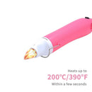 Mini Heat Gun,300W Portable Hot Air Gun Electric for DIY Acrylic Resin Craft, Dryer Crafts Handheld Heat Gun for Cup Turner