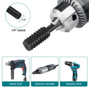 10PCS，Wood Carving Rasp File Drill Bit, 1/4inch Shank Rotary Burr Power Carving Tools for Wood Engraving Grinding