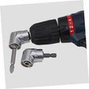105 Degree Right Angle Drill Extension Hex Shank Magnetic Socket Right Angle Screwdriver Attachment Power Drill Adapters