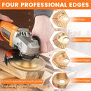 14Pcs Wood Carving Disc for 4-4.5" Angle Grinder with Rotary Burr 5/8-11" Wood Sanding Ball 45