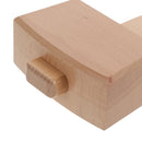 Woodworking Wood Mallet Khaki Hand Tool Sturdy Wood Hammer for Carving and Craft