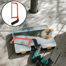 Compact Coping Saw Orange High Carbon Hand Saw for Outdoor Woodworking