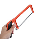 Compact Coping Saw Orange High Carbon Hand Saw for Outdoor Woodworking
