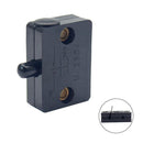 8PCS Cabinet Door Touch Light Switches Closet Touch Switch 1A 250V Wardrobe Lamp Sensor Switch for Bookcases Cabinets Black