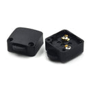 2pcs Universal Automatic Reset Switch Cabinet Door Light Switch Open Close Control Home Use Black/White