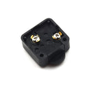 2pcs Universal Automatic Reset Switch Cabinet Door Light Switch Open Close Control Home Use Black/White