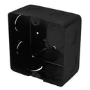 Floor Electrical Outlet Easy Installation Versatile Application Black