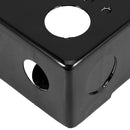Floor Electrical Outlet Easy Installation Versatile Application Black