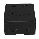 Floor Electrical Outlet Easy Installation Versatile Application Black