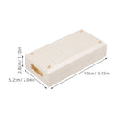 Waterproof Beige Plastic Project Box with Power Control for Electrical Wiring