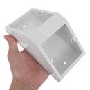Plated Silver Electrical Outlet Box for Laboratory Benches with Flush Mount and Thermal Stability