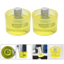 Yellow Rubber Hammer Tip Replacement for Furniture Assembly and Home Projects, and Easy to Install