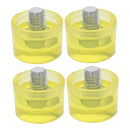 Yellow Rubber Hammer Tip Replacement for Furniture Assembly and Home Projects, and Easy to Install