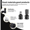 2 Pcs Embouts of Visseuse a Percussion Adapter 0.5.25, Embout of Tournevis Adapter of Wrench a Douille Embout of Tournevis a Douille