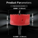 Bi Wood, Hose Drywall, Plastic Aluminum, Fiberboard of Metal Hole Saw Hole Saw for Iron, 85mm
