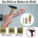 380 Pcs Self-Drilling Wall Anchors and Screw Kit Drywall Fixing Anchors Repair Tools Fasteners for Mounting Furniture on Moist Drywall