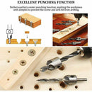 8 Pcs Meche a for Perceuse Wood, Drill Bit with Fraise, 10mm