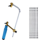 Scie a Chantourner for Couper the Wood, the Plastic, 1 Scie and 8 Lames of Scie the Rubber and the Metal Souple