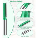 6, Wood Router Bits Copying Bits for Woodworking Bits Grooving Bits for Routers Piece Shank Router Bit Set, 6mm, 8mm, 3mm, 4mm, 5mm, 7mm