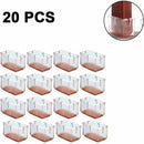 20pcs silicone chair leg covers 39-48mm
