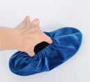 8 Pair Reusable Fabric Overshoes with Flap, Sturdy Shoe Covers
