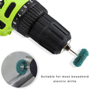 40 Piece Drill Polishing Set Compatible with Dremel, 25 mm, Grit 80 to 300, for Wood Stone Jewelry and Watches