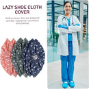 6 Pair Reusable Linen Overshoes, Thick Breathable Shoe Covers, 27 cm