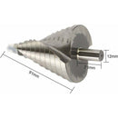 Twist Drill Set 6-60mm for Metal, Wood, Plastic - Compatible with HSS Cone Drills