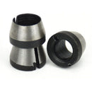 Milling Chuck - Set of 6, Countersunk Collet (6 mm, 6.35 mm, 8 mm), Router Collet, Collet Adapter