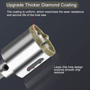 100mm Diamond Hole Saw with Centering Drill, Tile Hole Saw a