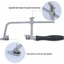 Adjustable Jeweler's Saw with 144 Blades - Professional Equipment for Jewelry Making