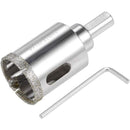 Diamond Glass Hole Saw Drill Bit with Center Pilot Bit for Glass, Ceramic Tile, 32mm
