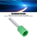 1000 Pcs Insulated Electrical Pin Crimp Terminals 16 AWG Cord End Connectors Kit E1510 Green