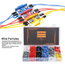 1200 Pcs Wire Ferrules Crimping Cold Pressed Terminal Industrial Electrical Accessories