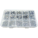 500 Pcs Stainless Steel Box Set M3 M4 M5 Round Head Bolt Screw Nut Disc Head Internal Hex Screw