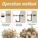 50 Pack Self Drilling Metal Drywall Anchors with Screws, 12 x 30 mm