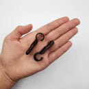 8 PCS Non-Slip Helmet Clips, Headlamp Clips for Hard Hat, Head Torch Hooks for Narrow-Edged Helmet, Hardhat, Safety Cap
