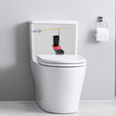 2 Inch Toilet Flapper Replacement Compatible with Kohler Hinge-style parts 84995 and 1000490 Toilet Flapper, High Performance with Stainless Chain, Easy to Install