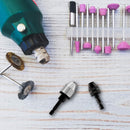 Keyless Drill Chuck Bit 1/4 Inch Hex Shank Keyless Drill Chuck Fast Change Converter Extension Screwdriver Adapter in 0.3-6.5 Mm, 0.3-3.6 mm for Tool Attachment(2 Pieces)