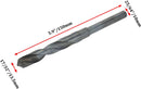 Reduced Shank Drill Bit 17/32"/13.5mm Drilling Dia High Speed Steel Straight Shank Drill Bit