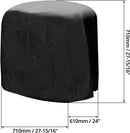 Dustproof Miter Saw Cover, 210D Oxford Cloth with Bottom Drawcord Fits Most Miter Saws, Planers, Machine Tools, Rustproof and Waterproof, Black