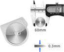 60MM Rotary Cutter Blades,  10PCS Premium Spare Replacement Cutting Blades with Sharpness, Great for Heavy Duty Use, Quilting, Patchwork, Crafts and Sewing