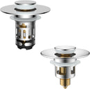 Upgraded 3 in 1 Bathroom Sink Drain Strainer