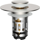 Upgraded 3 in 1 Bathroom and Kitchen Sink Drain Strainer
