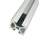 Xadnitu 1/4"-20 Threaded Centered Slide in Economy T Nuts, T Nut Accessory Hardwares for 10 Series Aluminum Extrusion Profiles Rail